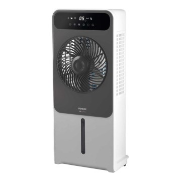Sencor - Raffrescatore d'aria portatile 28W/230V grigio con telecomando