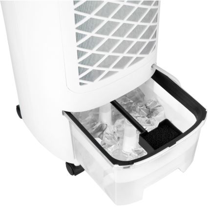 Sencor - Raffrescatore d'aria portatile 3 in 1 con display LED 45W/230V bianco + telecomando