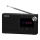 Sencor - Ricevitore radio FM portatile PLL 5W 800 mAh 3,7V USB e MicroSD