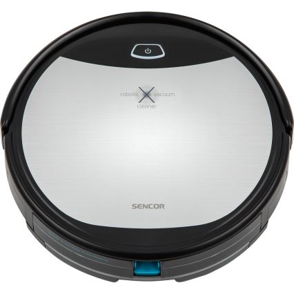 Sencor - Robot aspirapolvere con mocio 2in1 25W 2600 mAh Wi-Fi nero/argento + telecomando
