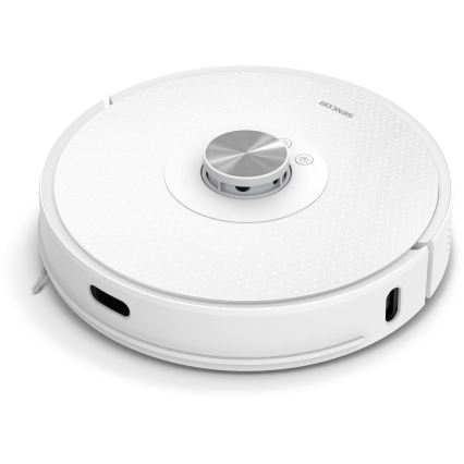 Sencor - Robot aspirapolvere e lavapavimenti 2 in 1 50 W/5000 mAh Wi-Fi bianco + telecomando