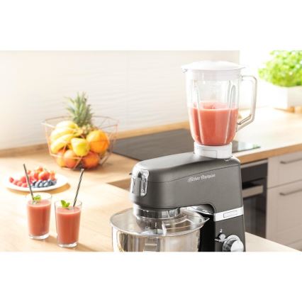 Sencor - Robot da cucina con acciaio inossidabile ciotola 1000W/230V grigio