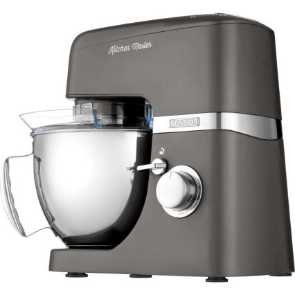 Sencor - Robot da cucina con acciaio inossidabile ciotola 1000W/230V grigio