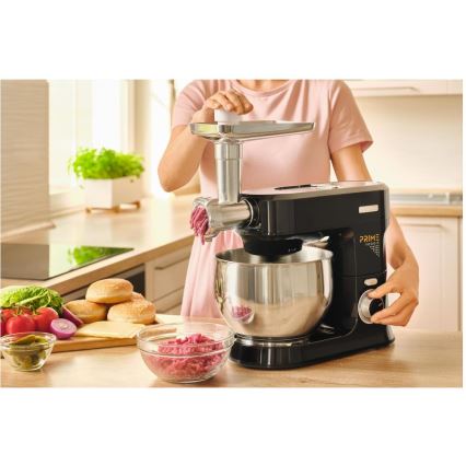 Sencor - Robot da cucina con ciotola in acciaio inox 1000 W/230 V nero