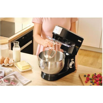 Sencor - Robot da cucina con ciotola in acciaio inox 1000 W/230 V nero