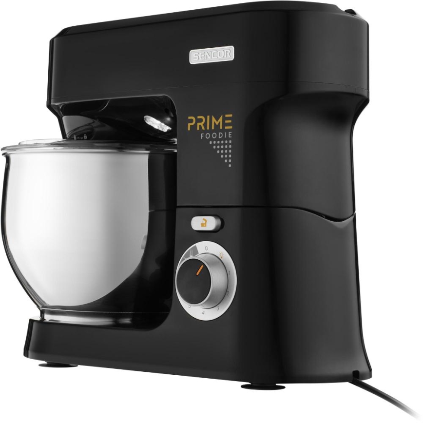 Sencor - Robot da cucina con ciotola in acciaio inox 1000 W/230 V nero