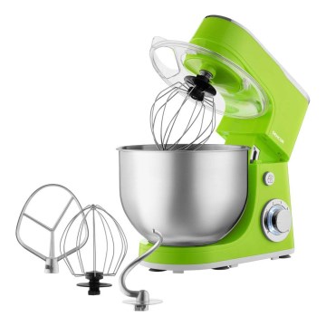 Sencor - Robot da cucina con ciotola in acciaio inox 1300W/230V verde