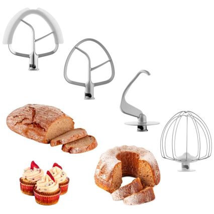 Sencor - Robot da cucina con ciotola in acciaio inox 1700W/230V cromo opaco