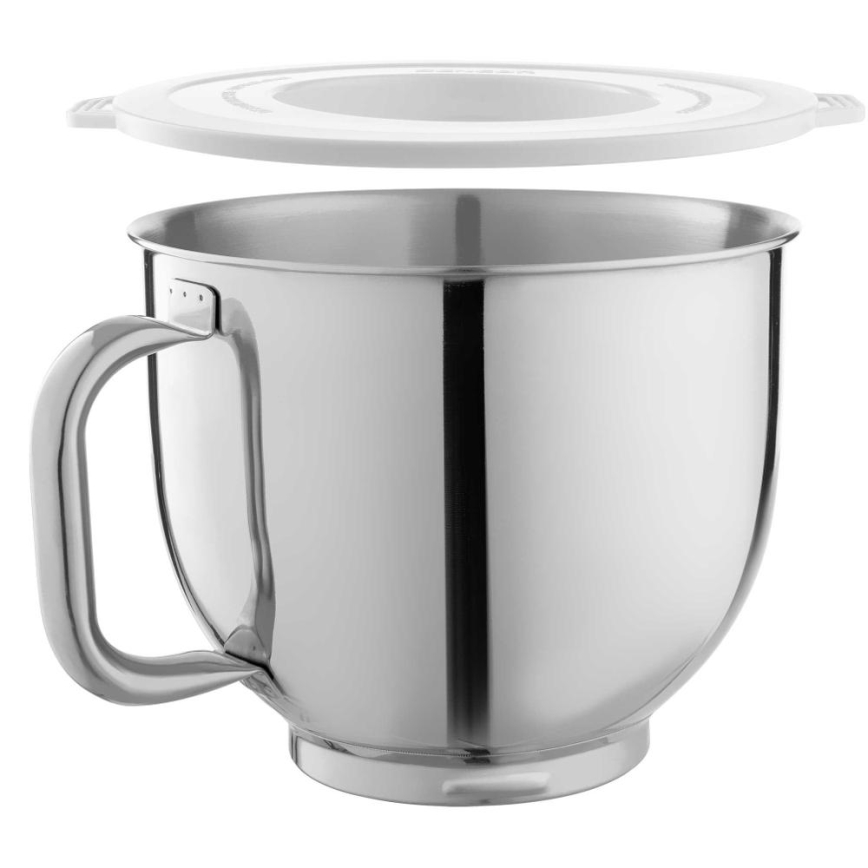 Sencor - Robot da cucina con ciotola in acciaio inox 1700W/230V cromo opaco