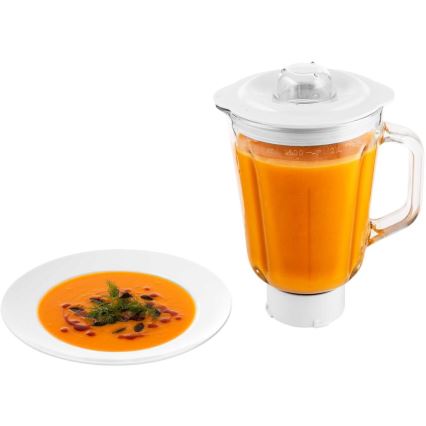 Sencor - Robot da cucina con ciotola in acciaio inox 1700W/230V cromo opaco
