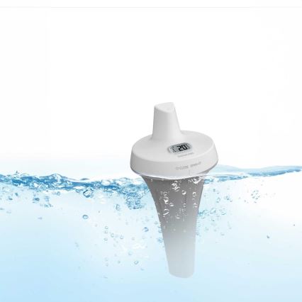 Sencor - Sensore galleggiante senza fili per piscina 2xAA IPX7