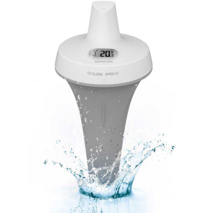 Sencor - Sensore galleggiante senza fili per piscina 2xAA IPX7