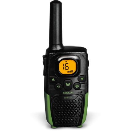 Sencor - SET 2x Walkie-talkie 3xAAA portata 7 km