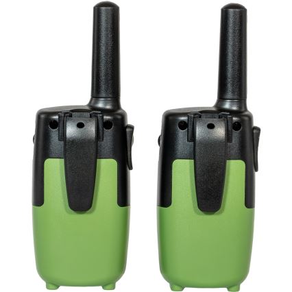 Sencor - SET 2x Walkie-talkie 3xAAA portata 7 km