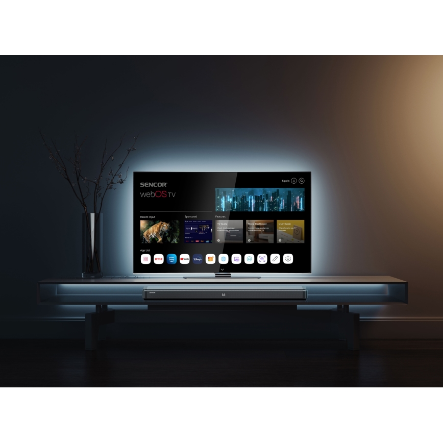 Sencor - Soundbar 200W/230V con telecomando
