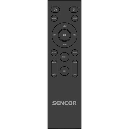 Sencor - Soundbar 200W/230V con telecomando