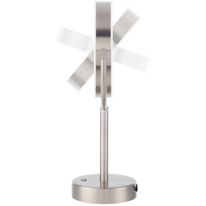 Sencor - Specchio cosmetico con retroilluminazione a LED LED/5W/230V acciaio inossidabile
