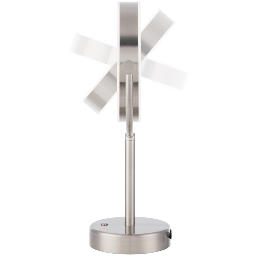 Sencor - Specchio cosmetico con retroilluminazione a LED LED/5W/230V acciaio inossidabile