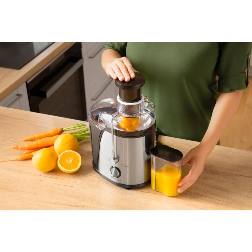 Sencor - Spremiagrumi 400W/230V cromo opaco/nero