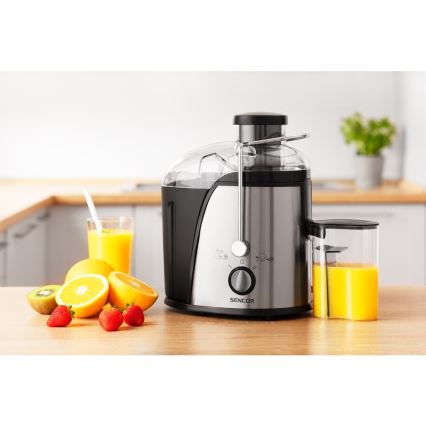 Sencor - Spremiagrumi 400W/230V cromo opaco/nero