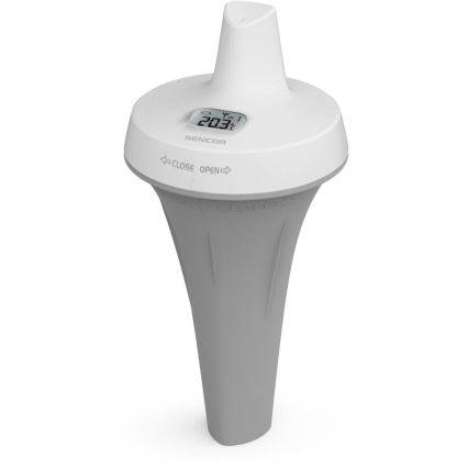 Sencor - Stazione di misura con sensore galleggiante wireless per piscina 2xAA + 2xAA IPX7
