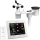 Sencor - Stazione meteo professionale con display LCD a colori 5V 1xCR2032 + 3xAA + 2xAA Wi-Fi Tuya