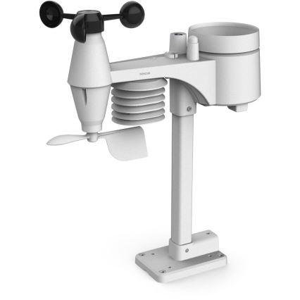 Sencor - Stazione meteo professionale con display LCD a colori e sveglia 5V/1xCR2032 + 3xAA Wi-Fi