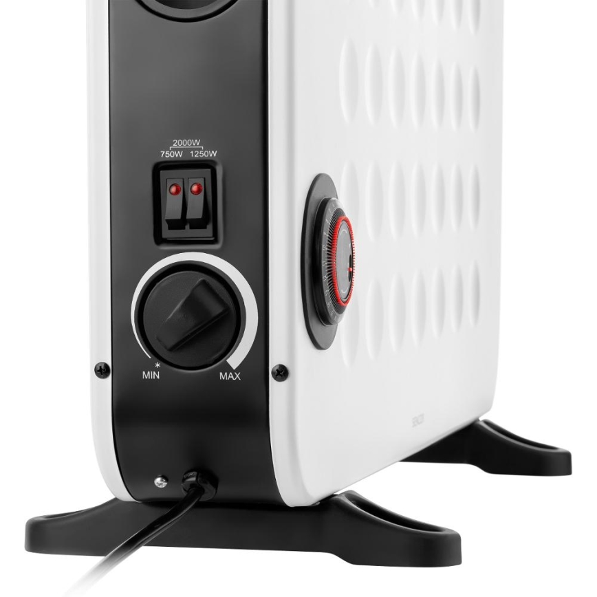 Sencor - Termoconvettore elettrico 750/1250/2000W con termostato