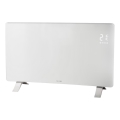 Sencor - Termoconvettore elettrico smart 1200/2400W/230V IP24 Wi-Fi bianco