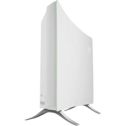 Sencor - Termoconvettore elettrico smart 1200/2400W/230V IP24 Wi-Fi bianco