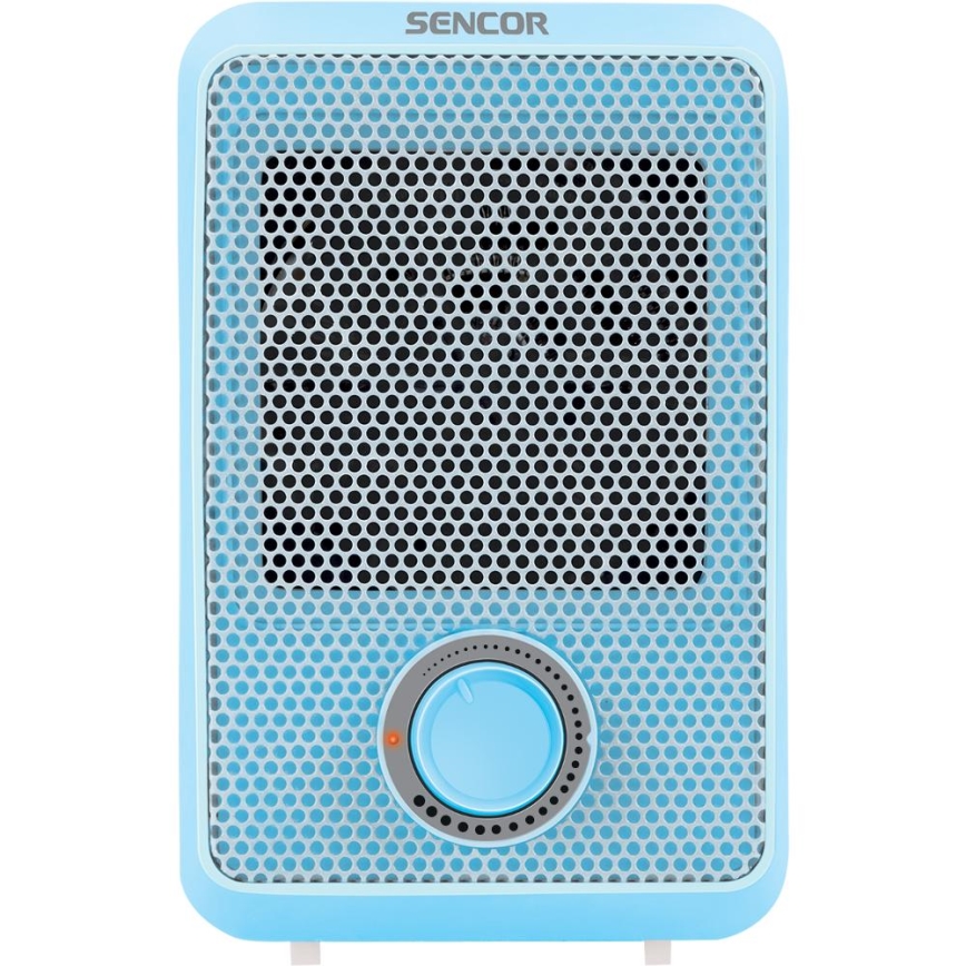 Sencor - Termoventilatore ad aria calda 600W/230V blu/bianco