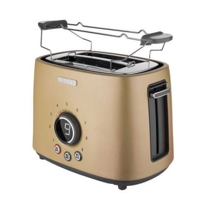 Sencor - Tostapane a due fessure con griglia 1000W/230V beige