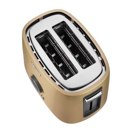 Sencor - Tostapane a due fessure con griglia 1000W/230V beige