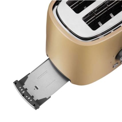 Sencor - Tostapane a due fessure con griglia 1000W/230V beige