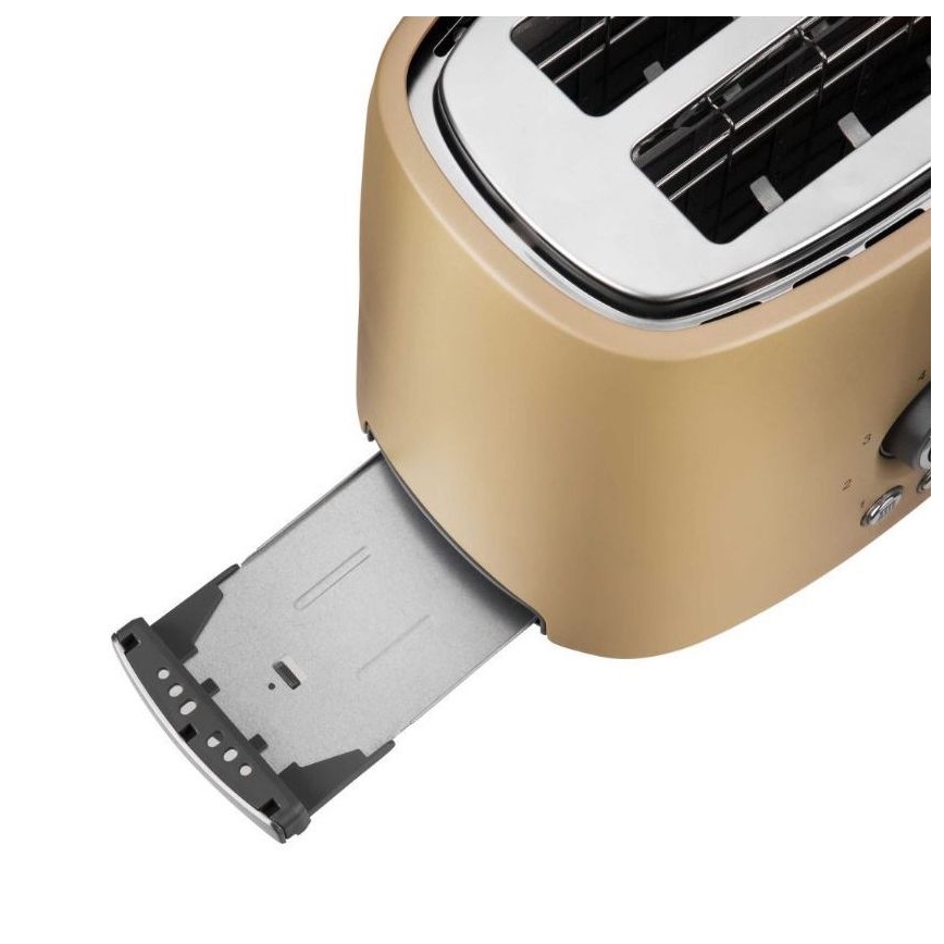 Sencor - Tostapane a due fessure con griglia 1000W/230V beige