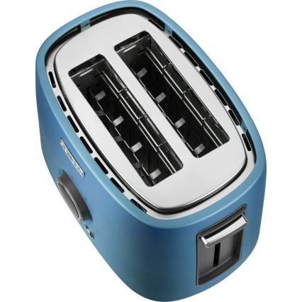 Sencor - Tostapane a due fessure con griglia riscaldante 1000 W/230 V blu