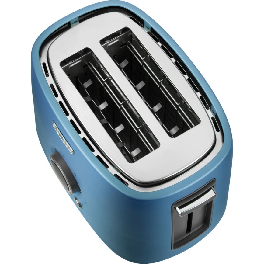 Sencor - Tostapane a due fessure con griglia riscaldante 1000 W/230 V blu