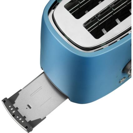 Sencor - Tostapane a due fessure con griglia riscaldante 1000 W/230 V blu