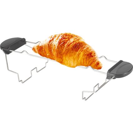 Sencor - Tostapane a due fette con griglia riscaldante, 1000 W/230 V, antracite