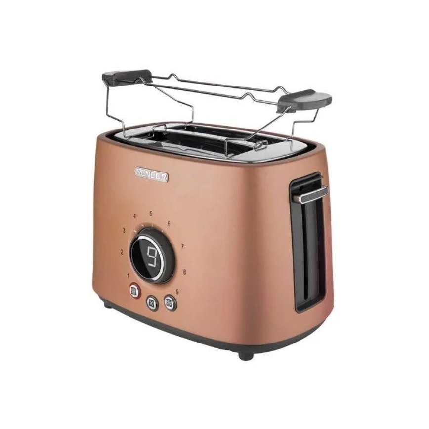 Sencor - Tostapane con due fori e riscaldamento rame 1000W/230V