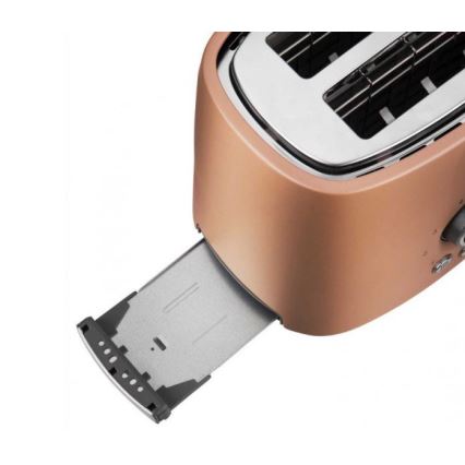 Sencor - Tostapane per 2 fette con funzione grill 1000W/230V ramato