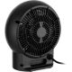 Sencor - Ventilatore con resistenza 1200/2000W/230V nero