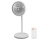 Sencor - Ventilatore con supporto 3D UltraSilent 26W/230V bianco + telecomando