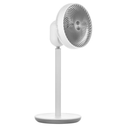 Sencor - Ventilatore con supporto 3D UltraSilent 26W/230V bianco + telecomando