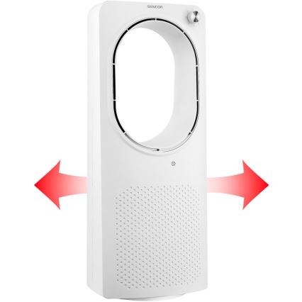Sencor - Ventilatore da pavimento senza pale 50W/230V bianco