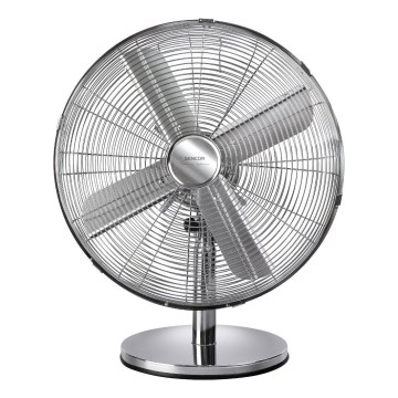 Sencor - Ventilatore da tavolo 50W/230V cromato lucido