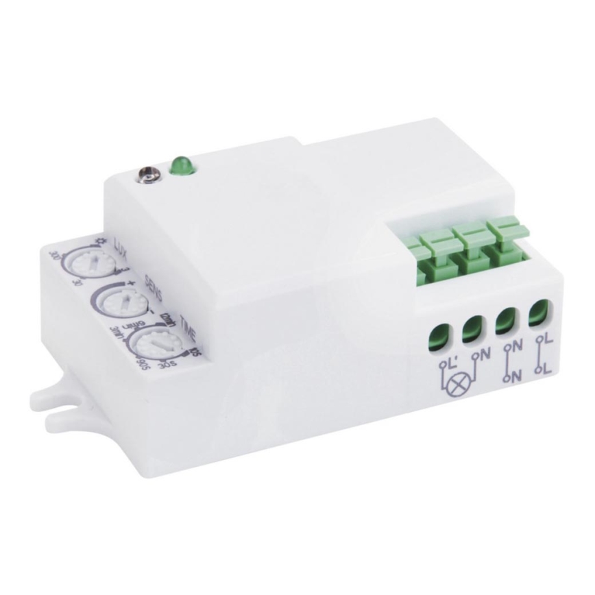 Sensore di movimento a microonde MW B 360° 1200W/230V bianco