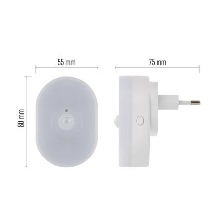 Sensore di movimento con luce notturna GoSmart Wi-Fi