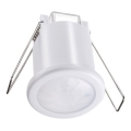 Sensore di movimento da incasso PIR 360° 400W/230V bianco