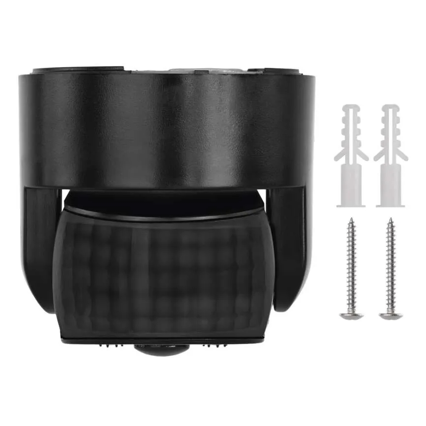 Sensore di movimento e crepuscolare per esterni PIR 1200W/230V IP65, nero
